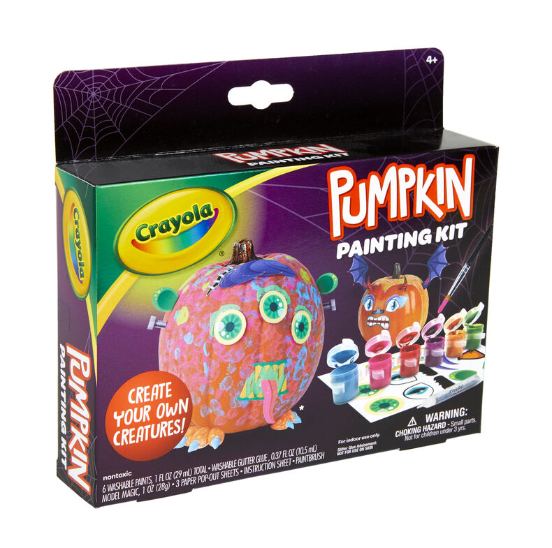 Halloween Pumpkin Painting, Set of 12